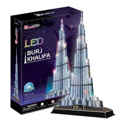 Puzzle 3D Burj Khalifa / led - 136 dílků