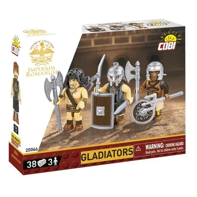 Cobi Imperium Romanum Gladiátoři 3 figurky s doplňky