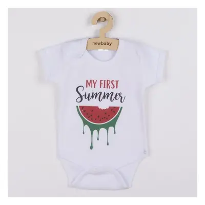 Body s potiskem New Baby My first Summer 80 (9-12m)