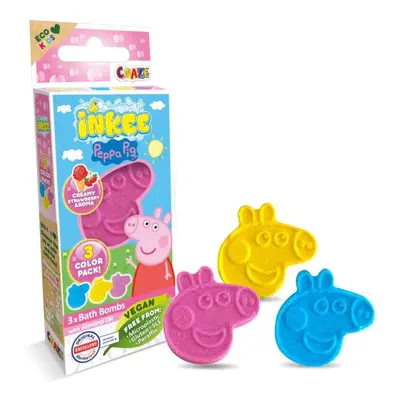 INKEE - Mini balení perlivé bomby - Prasátko Peppa