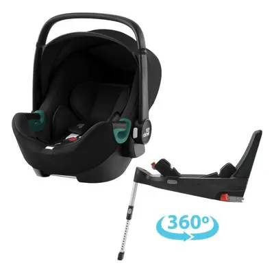 Autosedačka Baby-Safe 3 i-Size Flex Base 5Z Bundle, Space Black