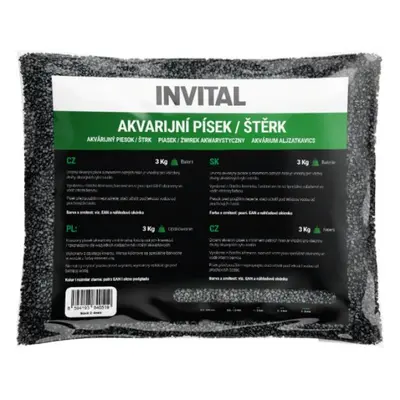 Akvarijní písek černý 0,8-1,2mm 25kg