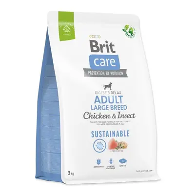 Krmivo Brit Care Dog Sustainable Adult Large Breed Chicken & Insoct 3kg