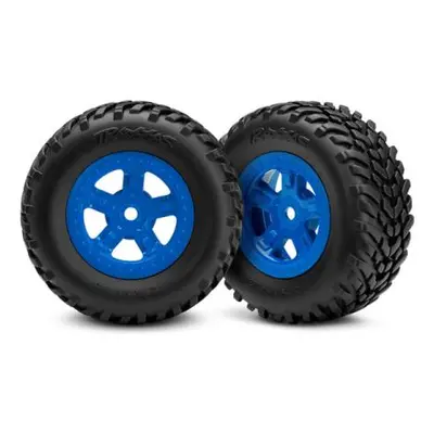 Traxxas kolo 1.8/1.4", disk SCT modrý, pneu SCT (2)