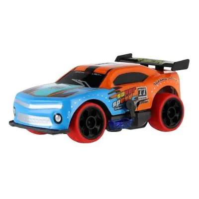 Auto RC sportovní plast 2,4 GHz 13cm na baterie oranžové