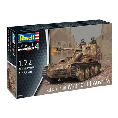 Plastic modelky military 03316 - Sd. Kfz. 138 Marder III Ausf. M (1:72)