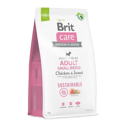 Krmivo Brit Care Dog Sustainable Adult Small Breed Chicken & Insoct 7kg