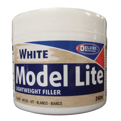 Model Lite White lehký tmel na dřevo bílé barvy 240ml