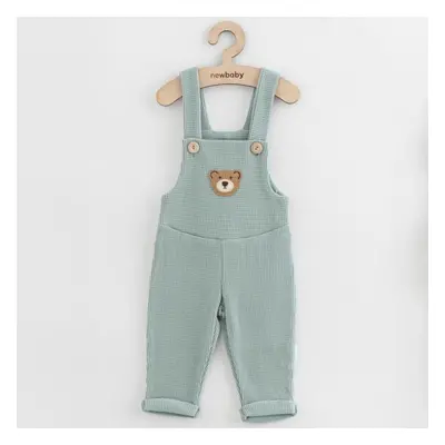 Dětské zahradníčky New Baby Luxury clothing Oliver zelené 56 (0-3m)