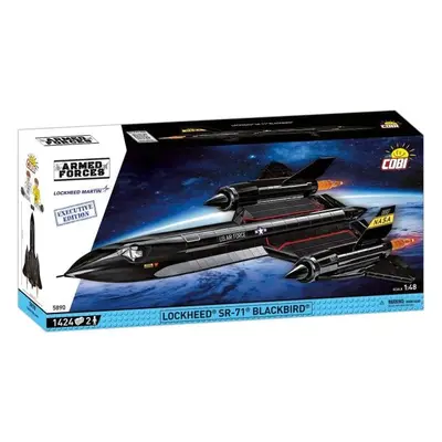 Cobi Lockheed SR-71 Blackbird, 1:48, 1379 k, 2 f, EXKLUZIVNÍ EDICE