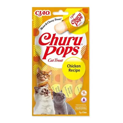 Pochoutka Churu Pops kuře 4x15g