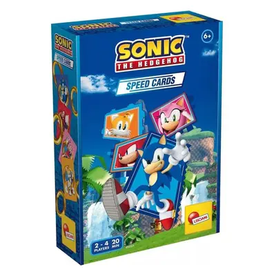 Lisciani Sonic Speed Card karetní hra 2-4 hráči