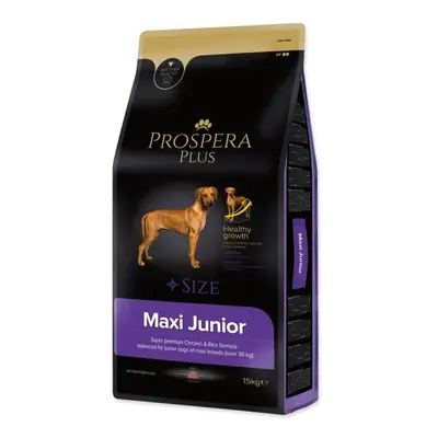 Krmivo Prospera Plus Maxi Junior kuře s rýží 15kg