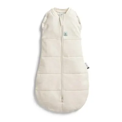 ERGOPOUCH Zavinovačka a vak na spaní 2v1 Cocoon Oatmeal Marle 6-12 m, 8-10 kg, 2,5 tog