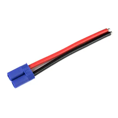 Konektor zlacený EC5 přístroj s kabelem 10AWG 12cm