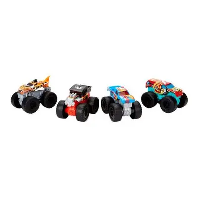 Mattel Hot Wheels Monster trucks svítící a rachotivý vrak asst