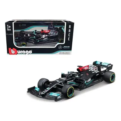 Bburago 1:43 RACE F1 - MERCEDES-AMG F1 W12 E Performance (2021) #44 (Lewis Hamilton) with