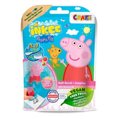 INKEE - Pěnivá bomba do koupele s překvapením - Peppa Pig