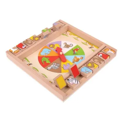 Bigjigs Toys Ruleta se zvířátky