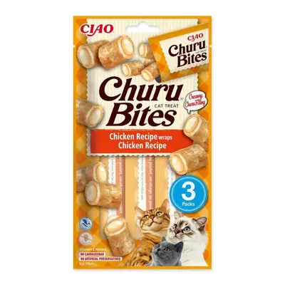 Pochoutka Churu Bites wraps kuře 3x10g