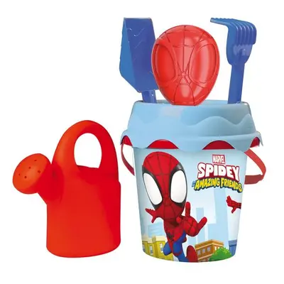 Smoby Kbelík Spidey s krhličkou a přísl., střední