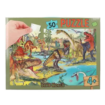 Puzzle pro děti Dino World, 50 dílů