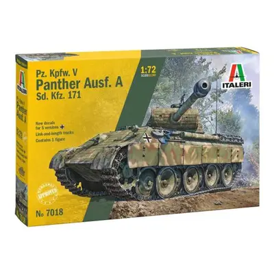 Model Kit vojenský 7018 - Sd.Kfz. 171 Pz.Kpfw. V Panther Ausf. A (1:72)