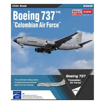 Model Kit letadlo 12639 - Boeing 737 "Kolumbijské letectvo" (1:144)