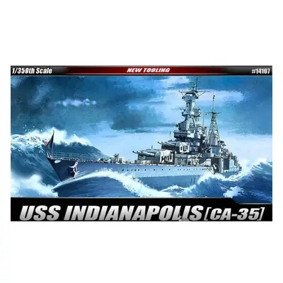 Model Kit loď 14107 - USS CA-35 INDIANAPOLIS (1: 350)