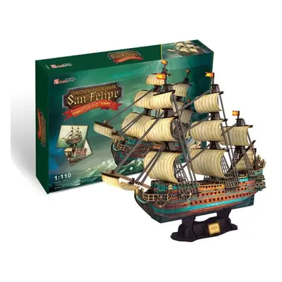 3D puzzle Španělská armáda San Felipe