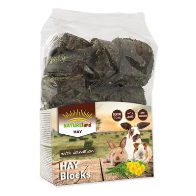 Seno Nature Land Hay bloky s pampeliškou 600g