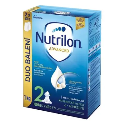 NUTRILON 2 Advanced následné kojenecké mléko 1 kg, 6+