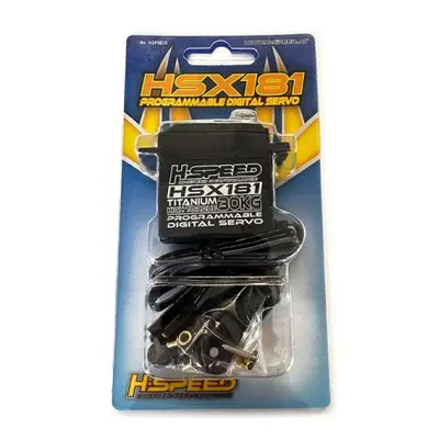 H-Speed servo HSX181 30kg.cm 0.19s/60° 25T