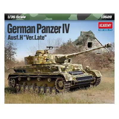 Model Kit tank 13528 - German Panzer IV Ausf.H "Ver.Late" (1:35)