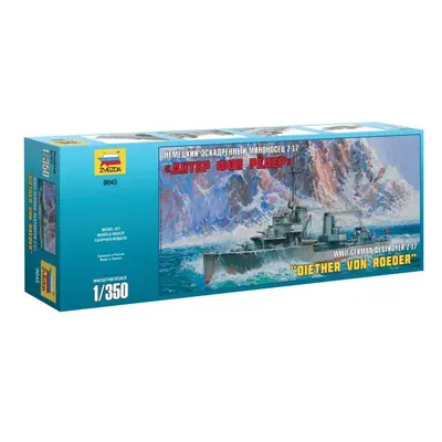 Model Kit loď 9043 - German Destroyer Z-17 Diether von Roeder (1: 350)