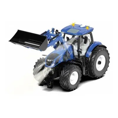 SIKU Control - Bluetooth, New Holland T7.315 s předním nakladačem