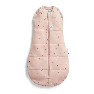 ERGOPOUCH Zavinovačka a vak na spaní 2v1 Cocoon Daisies 6-12 m, 8-10 kg, 2,5 tog