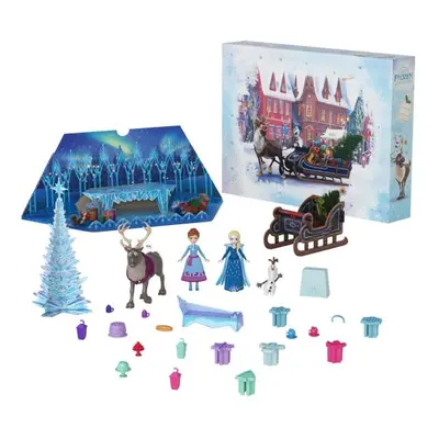 Mattel Frozen Adventní kalendář s malými panenkami 2024