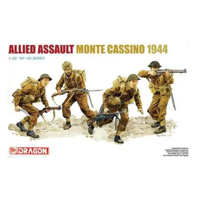 Model Kit figurky 6515 - ALLIED ASSAULT (MONTE CASSINO 1944) (1:35)