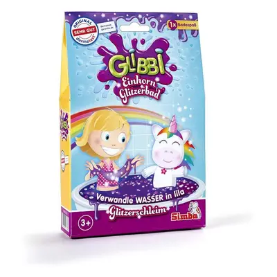 Glibbi Glitter Slime sliz třpytivý fialový, DP10