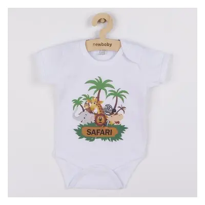 Body s potiskem New Baby SAFARI 68 (4-6m)