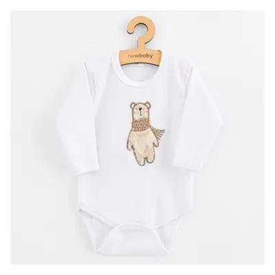 Dětské body s dlouhým rukávem New Baby Polar Bear 80 (9-12m)