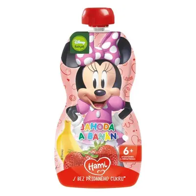 HAMI Kapsička ovocná Minnie Jahoda a banán 110g, od uk. 6. měsíce