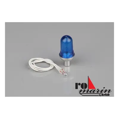 ROMARIN Lampa mini modrá 6V