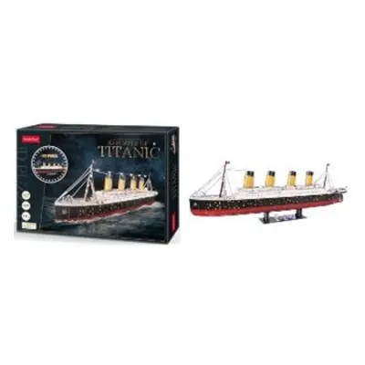 Puzzle 3D Titanic/led - 266 dílků