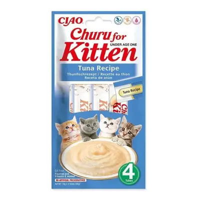 Pochoutka Churu Kitten tuňák 4x14g