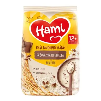 HAMI Kaše mléčná rýžová stracciatella 210 g