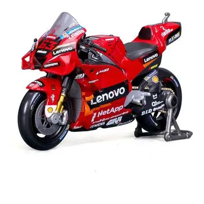 Motocykel Ducati Lenovo tímu 2022, (#63 Francesco Bagnaia), 1:18