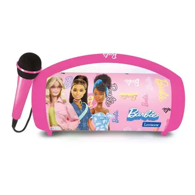 Reproduktor s mikrofonem Boombox Barbie