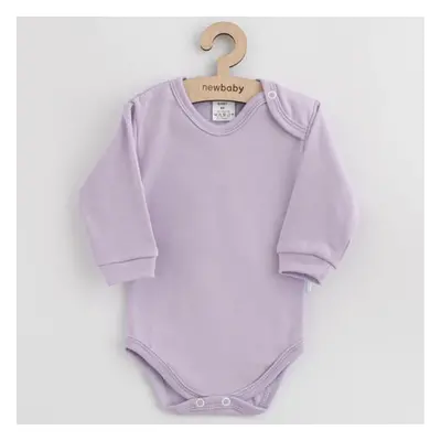 Dětské bavlněné body New Baby fialová 74 (6-9m)